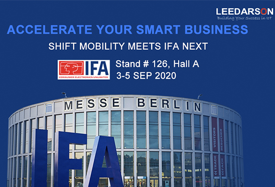 IoT Technology Innovator LEEDARSON to Present Newest Smart Living/Building Solutions from IFA 2020 Berlin