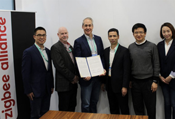 Representatives from LEEDARSON and other Zigbee Alliance China Members signed Joint Statement declare their support to the Alliance’s Project CHIP