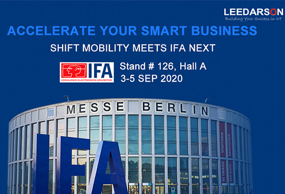 IoT Technology Innovator LEEDARSON to Present Newest Smart Living/Building Solutions from IFA 2020 Berlin