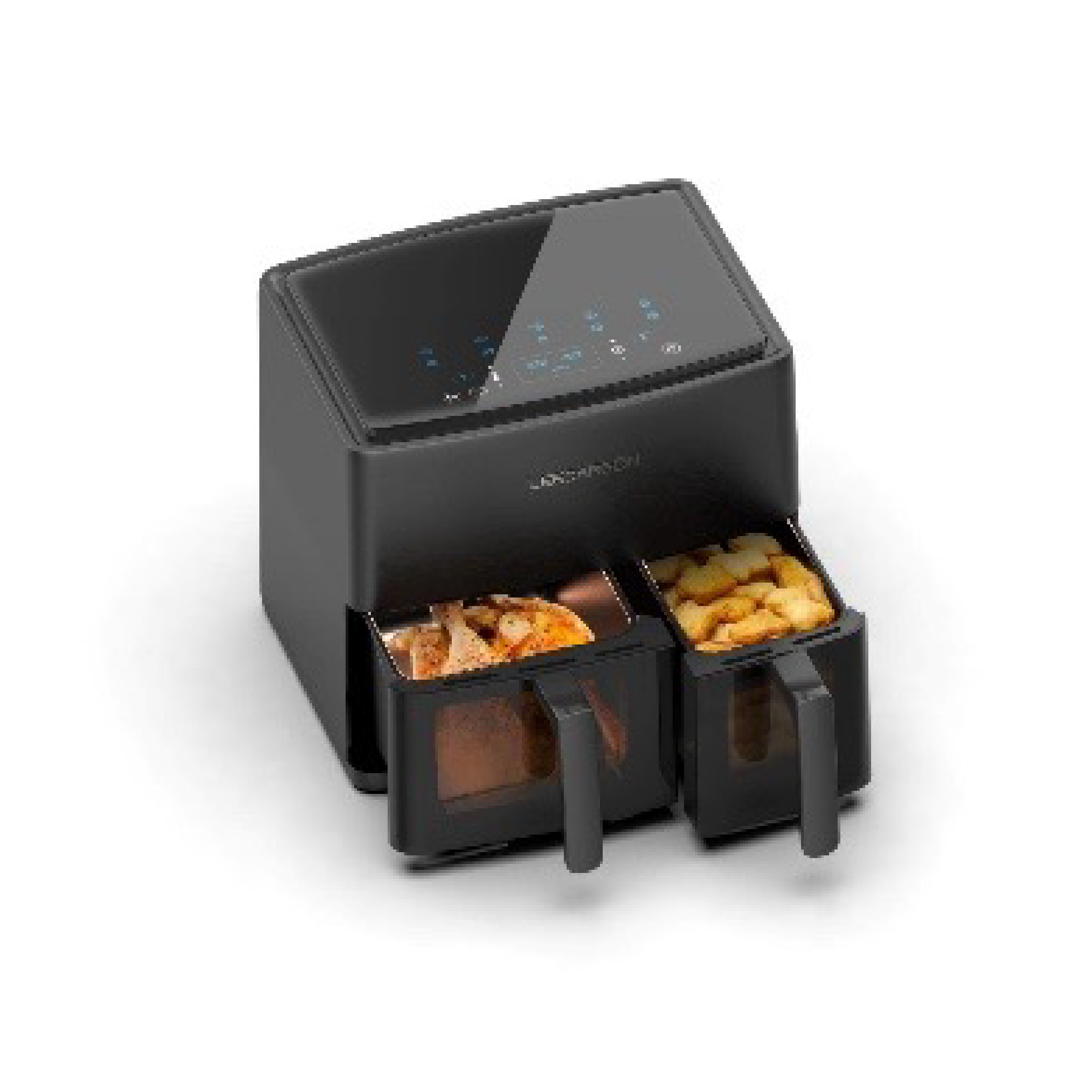 8Qt Dual-basket Air Fryer with Viewing Window 