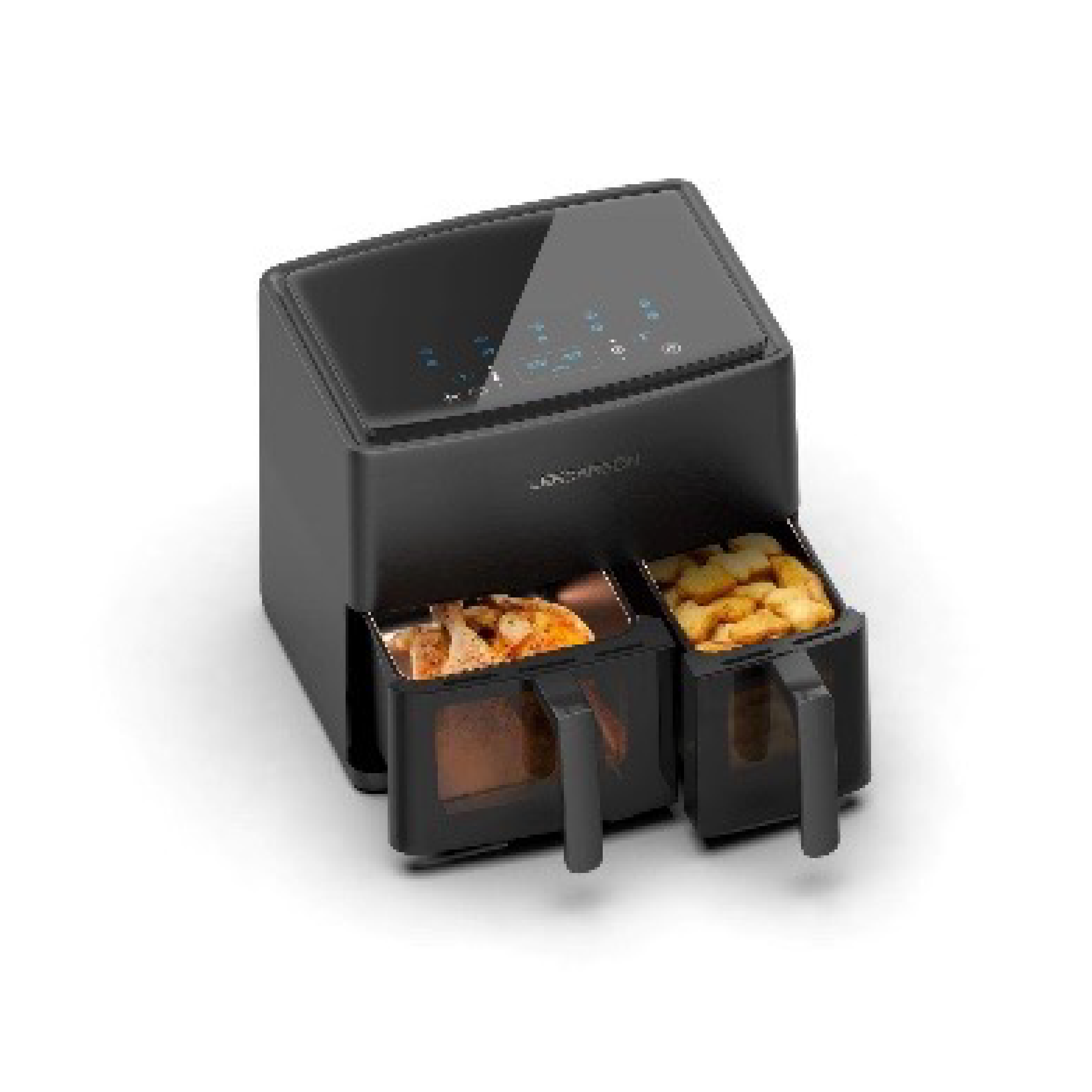 8Qt Dual-basket Air Fryer with Viewing Window