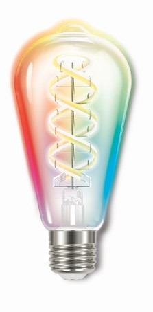 Smart Bulb ST64 60W Filament RGBTW