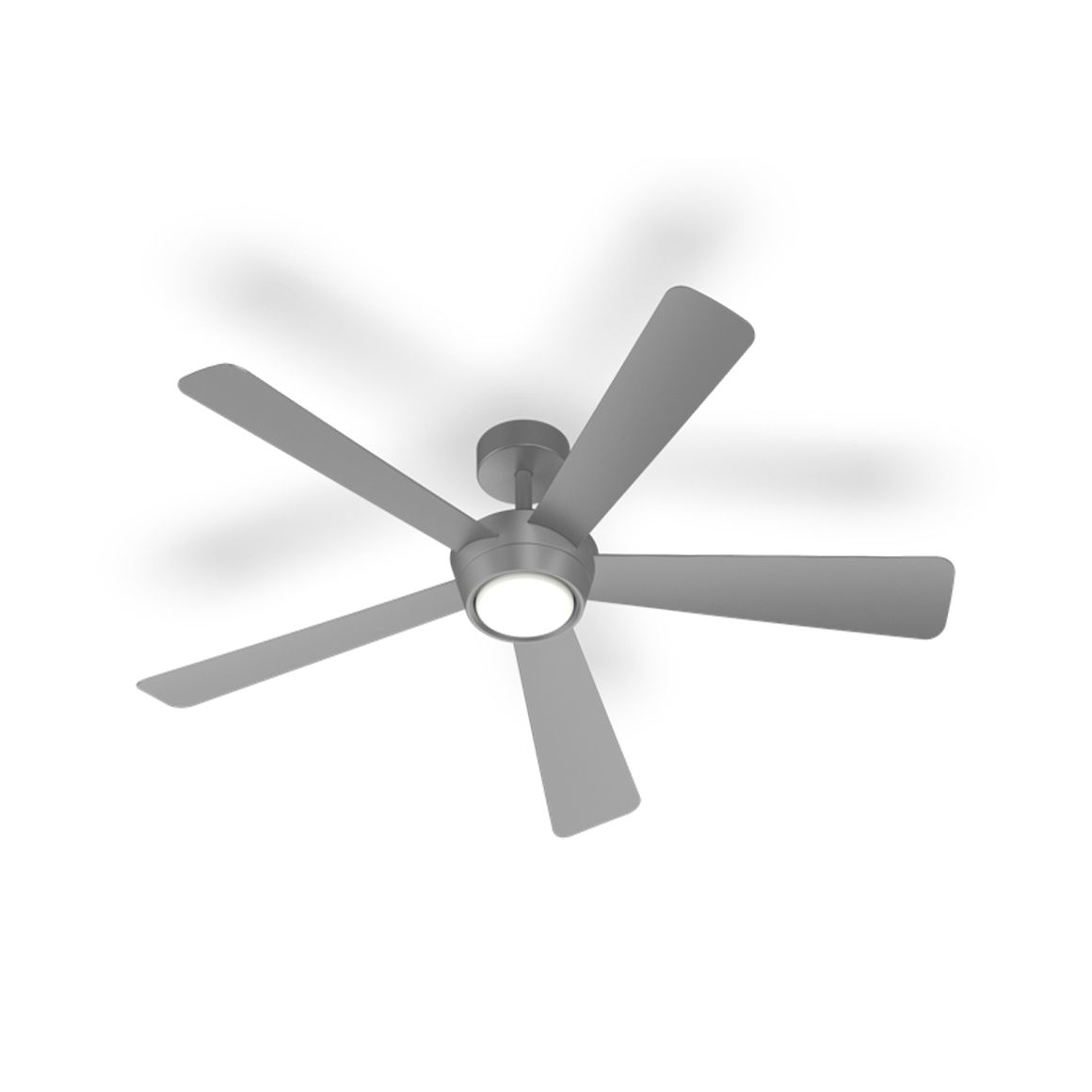 Brushed Nickel Integrated LED Indoor with Remote