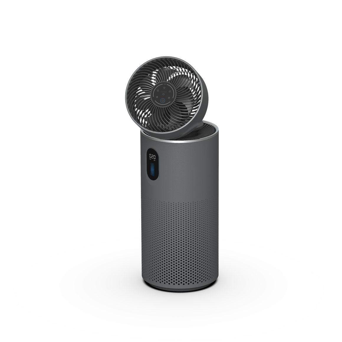 Smart 2 in 1  Air purifier_Circulation Fan